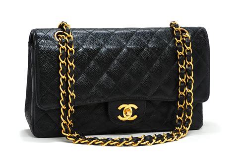 chanel purses black original.